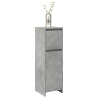 vidaXL Badezimmerschrank Betongrau 30x30x95 cm Holzwerkstoff