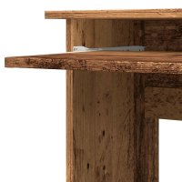 vidaXL Eckschreibtisch Altholz-Optik 120x140x75 cm Holzwerkstoff