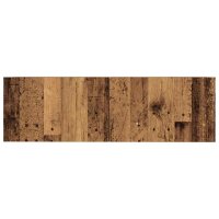 vidaXL 3-tlg. TV-Schrank-Set Wandmontage Altholz-Optik Holzwerkstoff