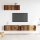 vidaXL 3-tlg. TV-Schrank-Set Wandmontage Altholz-Optik Holzwerkstoff