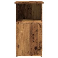 vidaXL Beistelltisch Altholz-Optik 36x30x56 cm Holzwerkstoff
