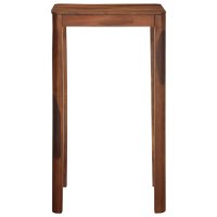 vidaXL Bartisch 60x60x107 cm Massivholz Akazie