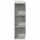 vidaXL Bad-Spiegelschrank Betongrau 80x20,5x64 cm Holzwerkstoff
