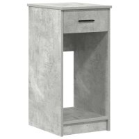 vidaXL Computerschrank mit Schublade Betongrau 35x45x77 cm