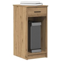 vidaXL Computerschrank mit Schublade Artisan-Eiche...