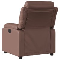 vidaXL Relaxsessel Braun Kunstleder