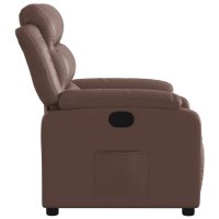 vidaXL Relaxsessel Braun Kunstleder