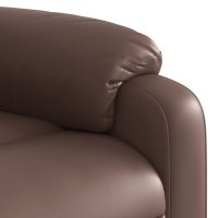 vidaXL Relaxsessel Braun Kunstleder