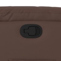 vidaXL Relaxsessel Braun Kunstleder