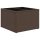 vidaXL 8-tlg. Garten-Sofagarnitur mit Kissen Braun Poly Rattan
