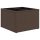 vidaXL 8-tlg. Garten-Sofagarnitur mit Kissen Braun Poly Rattan