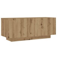 vidaXL Nachttisch Artisan-Eiche 100x35x40 cm Holzwerkstoff