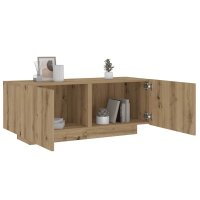 vidaXL Nachttisch Artisan-Eiche 100x35x40 cm Holzwerkstoff
