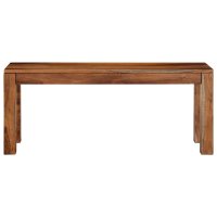 vidaXL Bank 110 cm Massivholz Akazie
