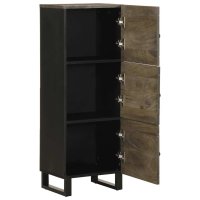 vidaXL Highboard 40x33x110 cm Massivholz Mango