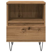 vidaXL Nachttisch Artisan-Eiche 40x35x50 cm Holzwerkstoff