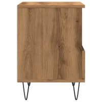 vidaXL Nachttisch Artisan-Eiche 40x35x50 cm Holzwerkstoff
