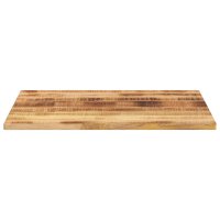 vidaXL Tischplatte 90x80x3,8 cm Rechteckig Raues Massivholz Mango