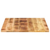 vidaXL Tischplatte 90x80x3,8 cm Rechteckig Raues Massivholz Mango
