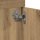 vidaXL Waschbeckenschrank Artisan-Eiche 41x38,5x46 Holzwerkstoff