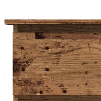 vidaXL Eckschreibtisch Altholz-Optik 145x100x76 cm Holzwerkstoff