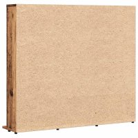 vidaXL CD-Regal Altholz-Optik 100x23x89,5 cm Holzwerkstoff