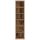 vidaXL CD-Regal Altholz-Optik 21x20x88 cm Holzwerkstoff