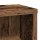 vidaXL CD-Regal Altholz-Optik 21x20x88 cm Holzwerkstoff