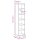 vidaXL CD-Regal Altholz-Optik 21x20x88 cm Holzwerkstoff