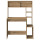 vidaXL Schreibtisch mit Regal Artisan-Eiche 100x45x140cm Holzwerkstoff