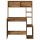 vidaXL Schreibtisch mit Regal Altholz-Optik 100x45x140cm Holzwerkstoff