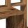 vidaXL Schreibtisch mit Regal Altholz-Optik 100x45x140cm Holzwerkstoff