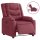 vidaXL Relaxsessel Elektrisch Weinrot Stoff