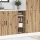 vidaXL Unterschrank Artisan-Eiche 30x44,5x81,5 cm Holzwerkstoff