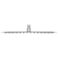 vidaXL Regenbrause Edelstahl 304 30x20 cm Rechteckig