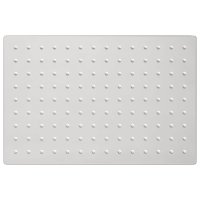 vidaXL Regenbrause Edelstahl 304 30x20 cm Rechteckig
