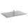 vidaXL Regenbrause Edelstahl 304 30x20 cm Rechteckig