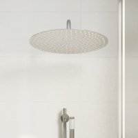 vidaXL Regenbrause Edelstahl 304 40 cm Rund