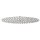 vidaXL Regenbrause Edelstahl 304 40 cm Rund