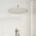 vidaXL Regenbrause Edelstahl 304 40 cm Rund