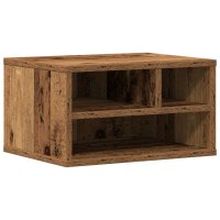 vidaXL Druckerständer Alte Holz 40x32x22,5 cm...