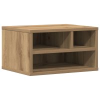 vidaXL Druckerständer Artisan Eiche 40x32x22,5 cm...
