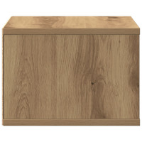 vidaXL Druckerständer Artisan Eiche 40x32x22,5 cm Holzwerkstoff