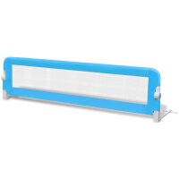 Kleinkind Sicherheit Bettgitter 150x42 cm Blau