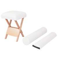 vidaXL Massage-Klapphocker 12 cm dicker Sitz & 2...