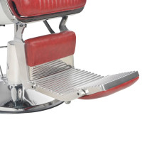 vidaXL Friseurstuhl Rot 68x69x116 cm Kunstleder