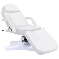 vidaXL Massagetisch Weiß 180x62x(86,5-118) cm