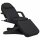 vidaXL Massagetisch Schwarz 180x62x(86,5-118) cm