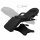 vidaXL Massagetisch Schwarz 180x62x(86,5-118) cm