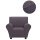 vidaXL Stretch-Sofahusse Anthrazit Polyester-Jersey